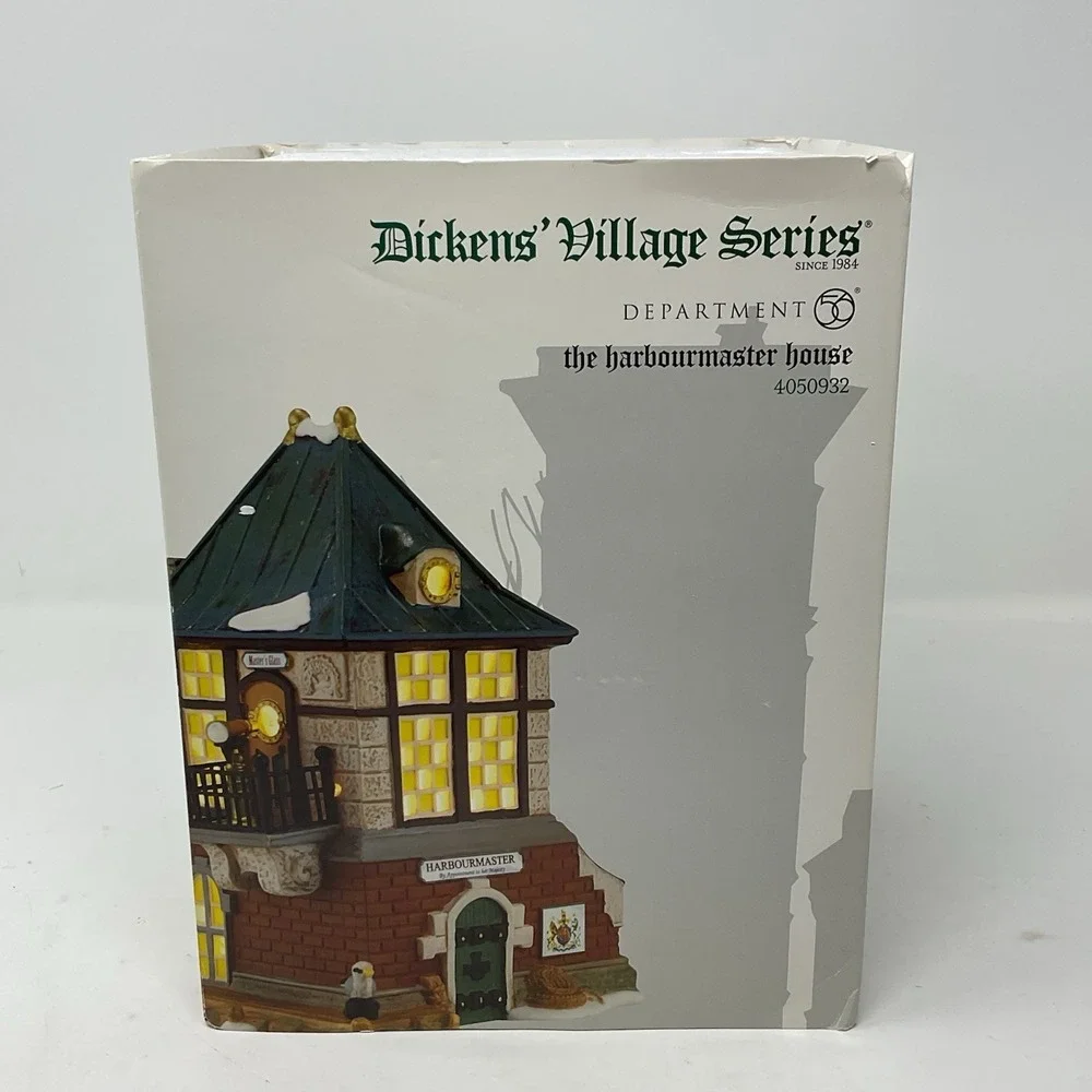 Dept 56 Dickens Village Series The Harbourmaster House 4050932 Christmas